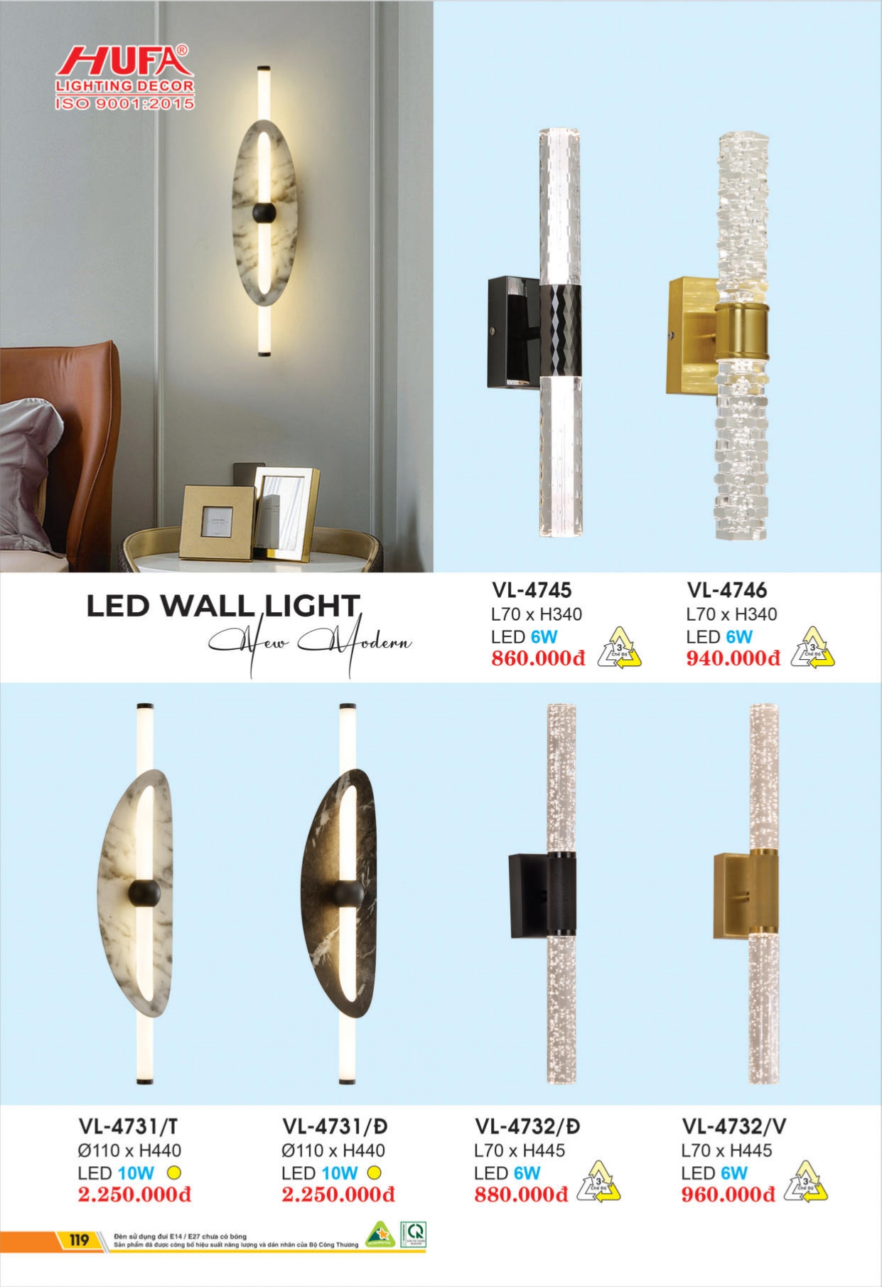 Bảng giá đèn LED HUFA 2026